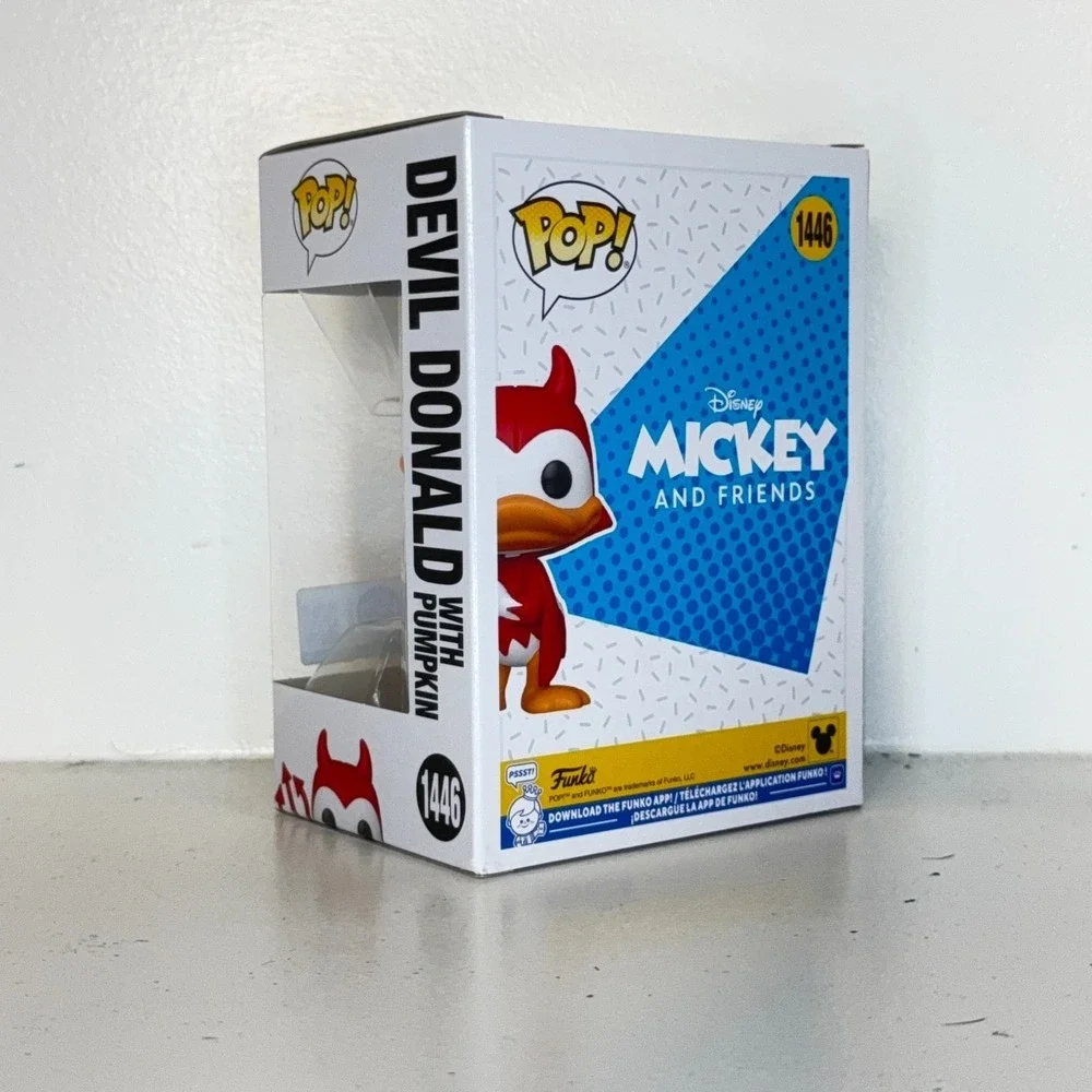 Funko Pop! Devil Donald with Pumpkin #1446 Disney‎ Halloween Vinyl Figure